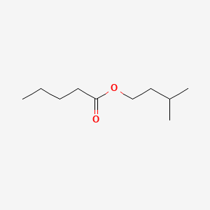 Chemical structure of Isoamyl Valerate