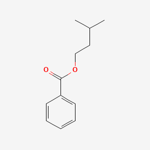 Chemical structure of Isoamyl Benzoate