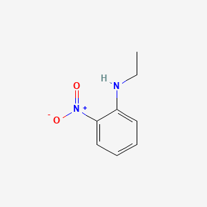 Chemical structure of N-Ethyl-2-nitroaniline
