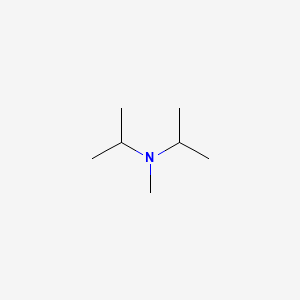 Chemical structure of N,N-Diisopropylmethylamine