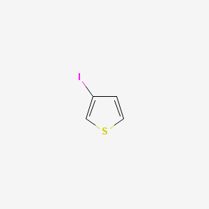 Chemical structure of 3-Iodothiophene