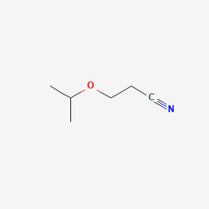 Chemical structure of 3-Isopropoxypropionitrile