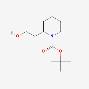 Chemical structure of N-Boc-2-piperidineethanol