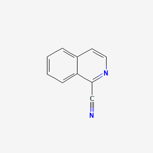 Chemical structure of 1-Isoquinolinecarbonitrile