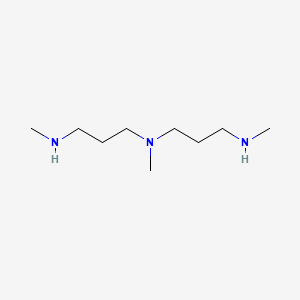 Chemical structure of N,N-Bis[3-(methylamino)propyl]methylamine