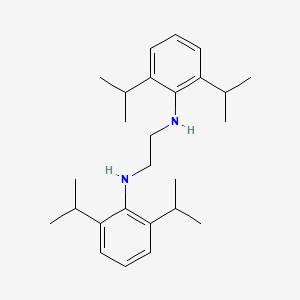 Chemical structure of N,N′-Bis(2,6-diisopropylphenyl)ethylenediamine