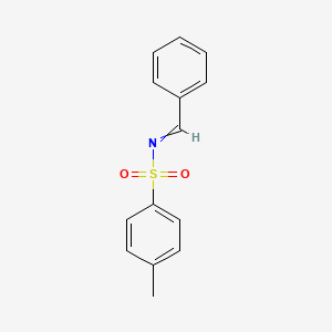 Chemical structure of N-Benzylidene-p-toluenesulfonamide