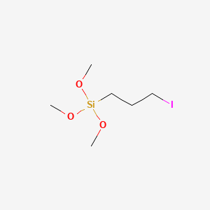 Chemical structure of (3-Iodopropyl)trimethoxysilane