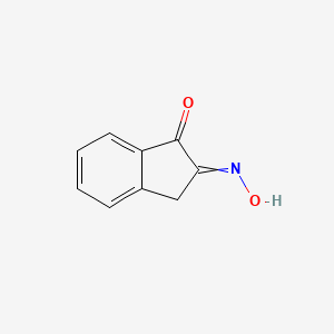 Chemical structure of 1,2-Indandione-2-oxime