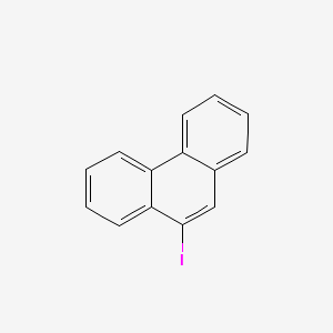 Chemical structure of 9-Iodophenanthrene