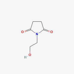 Chemical structure of N-(2-Hydroxyethyl)succinimide