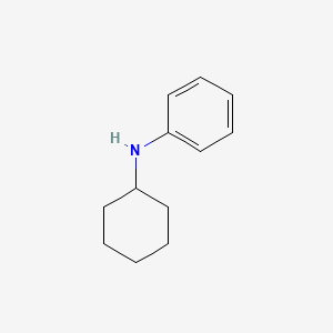 Chemical structure of N-Cyclohexylaniline