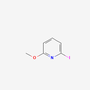 Chemical structure of 2-Iodo-6-methoxy-pyridine