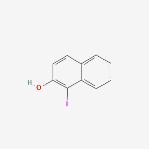 Chemical structure of 1-IODO-2-NAPHTHOL