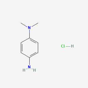Chemical structure of N,N-Dimethyl-p-phenylenediamine monohydrochloride