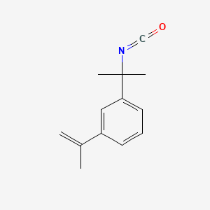 Chemical structure of 3-Isopropenyl-α,α-dimethylbenzyl isocyanate