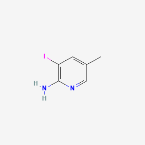 Chemical structure of 3-Iodo-5-methylpyridin-2-amine