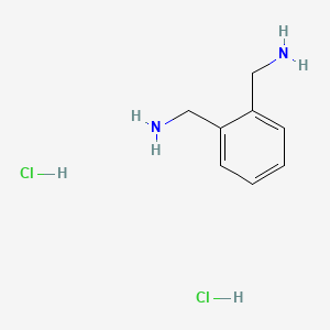 Chemical structure of o-Xylylenediamine dihydrochloride