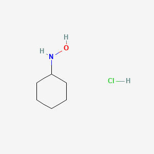 Chemical structure of N-Cyclohexylhydroxylamine hydrochloride
