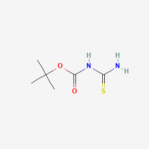 Chemical structure of N-Boc-thiourea