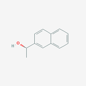 Chemical structure of (S)-(-)-1-(2-Naphthyl)ethanol