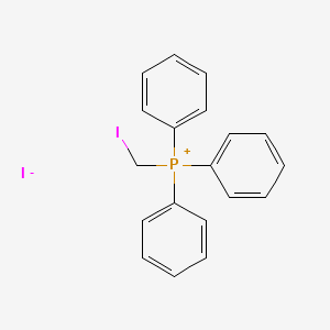 Chemical structure of (Iodomethyl)triphenylphosphonium iodide