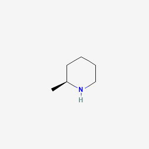 Chemical structure of (S)-(+)-2-Methylpiperidine