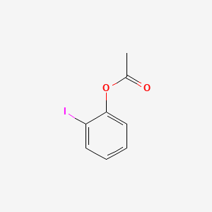 Chemical structure of 1-Acetoxy-2-Iodobenzene