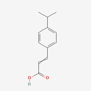 Chemical structure of 4-Isopropylcinnamic acid