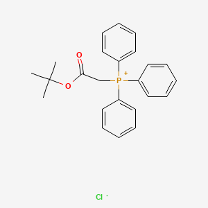 Chemical structure of (tert-Butoxycarbonylmethyl)triphenylphosphonium chloride