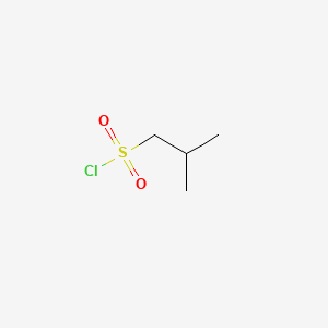 Chemical structure of Isobutanesulfonyl chloride