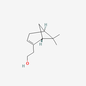Chemical structure of (1R)-(-)-Nopol