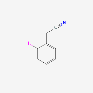 Chemical structure of 2-Iodophenylacetonitrile