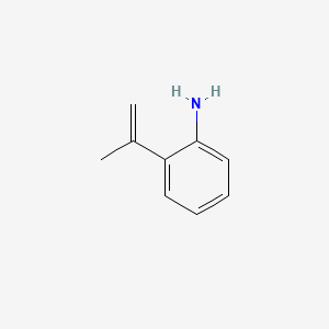 Chemical structure of 2-Isopropenylaniline