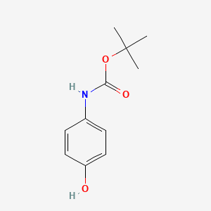 Chemical structure of N-Boc-4-hydroxyaniline