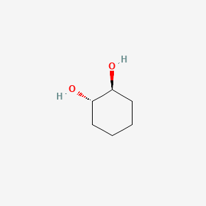 Chemical structure of (1S,2S)-trans-1,2-Cyclohexanediol