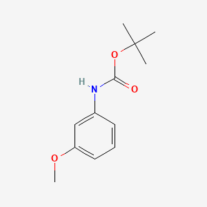 Chemical structure of N-Boc-3-methoxyaniline