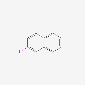 Chemical structure of 2-Iodonaphthalene