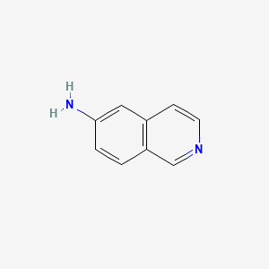 Chemical structure of isoquinolin-6-amine