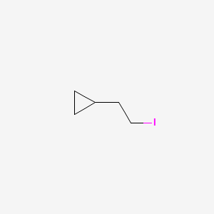 Chemical structure of (2-iodoethyl)cyclopropane