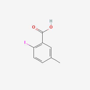 Chemical structure of 2-iodo-5-methylbenzoic acid