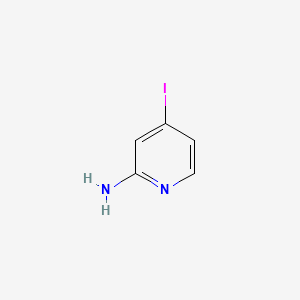 Chemical structure of 4-iodopyridin-2-amine