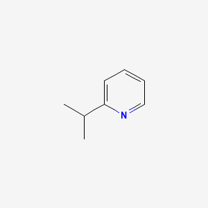 Chemical structure of 2-isopropyl pyridine