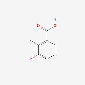 Chemical structure of 3-Iodo-2-methylbenzoic acid