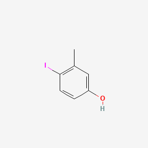 Chemical structure of 4-Iodo-3-methylphenol