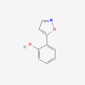 Chemical structure of 2-(5-Isoxazolyl)phenol