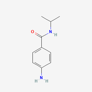 Chemical structure of Isopropyl 4-aminobenzamide