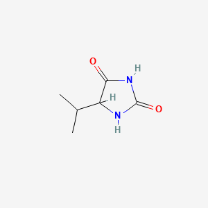 Chemical structure of 5-Isopropylimidazolidine-2,4-dione