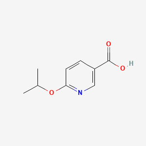 Chemical structure of 6-Isopropoxynicotinic acid