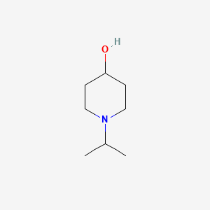 Chemical structure of 1-Isopropylpiperidin-4-ol